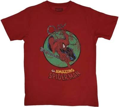 Produktbild von The Amazing Spider-Man - T-Shirt für Herren/Damen Uni RO10221 (XL) (Rot)