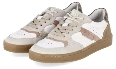 Zdjęcie produktu dla Niskie sneakersy damskie Bullboxer, kolor beżowy, skóra, rozmiar: 38