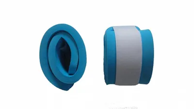 Produktbild von Schwimmbänder Armschwimmer Beinschwimmer300x80x38mm Blue/White 1 Paar (2Stück)