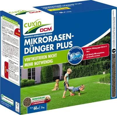 Artikelbild 1 von 'Mikro-Rasendünger Plus (3 kg)' aus der Kategorie Rasendünger