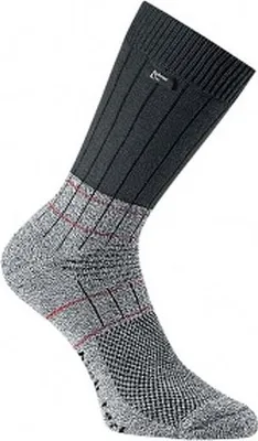 Produktbild von ROHNER Fibre High Tech Junior Wandersocken grau 23-26