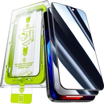 Obrázok produktu pre WSKEN iPhone 16 Pro ochrana obrazovky z pancierového skla s tvrdosťou 9H 2 kusy