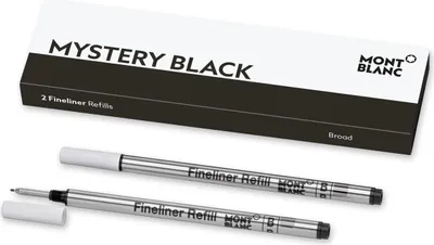 Produktbild von MONT BLANC Feinlinermine B 2ST schwarz 128247