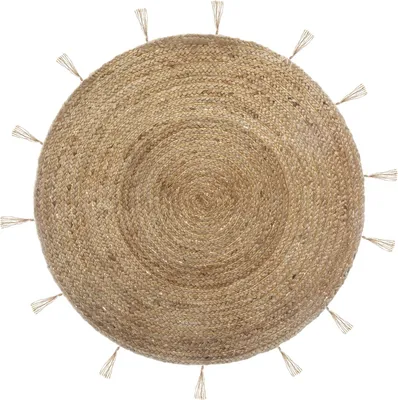 Zdjęcie produktu dla Okrągły dywan jutowy Cosy 80 cm