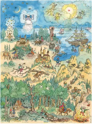 Produktbild von Adventskalender 'Märchenreise'