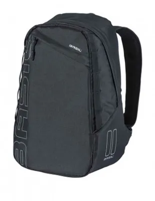 Produktbild von Basil Fahrradrucksack Flex 17 Ltr. Hook On-System, 33x17x52, schwarz