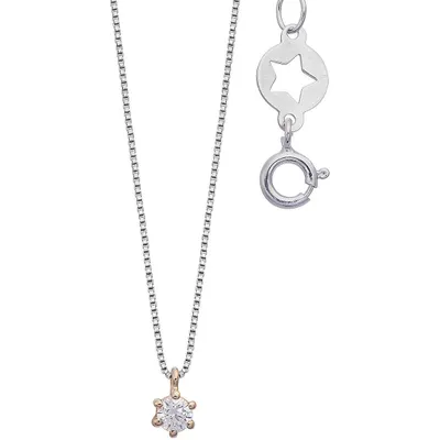 Produktbild von Halsketten   Lichtpunkt-Halskette Comete Silber   Kollektion Punti Luce - frau
