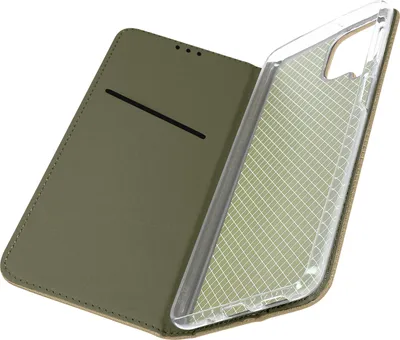 Produktbild von Avizar, Book Cover mit Standfunktion für Samsung Galaxy M53 5G, Gold