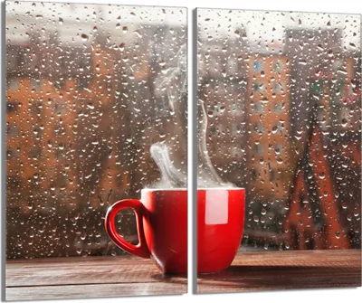 Immagine prodotto di Piastre di copertura per fornelli 2 pezzi 30x52 Vetro di copertura per piano cottura in Vetroceramica, rosso caffè