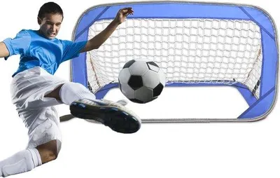 Productafbeelding van Famanu voetbaldoel voor kinderen en volwassenen - Opvouwbaar en eenvoudig op te zetten