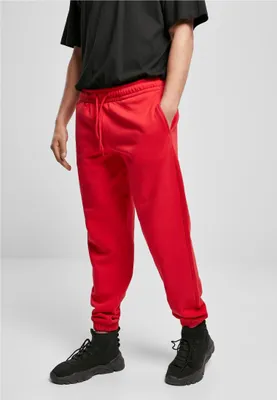 Produktbild von Urban Classics TB4418 | Basic Sweatpants 2.0 Jogginghose Herren - Farbe: city red - Größe: S