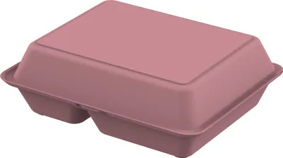 Produktbild von Menübox "Take away" Verpackung - Essensbehälter large raffiniertes rot