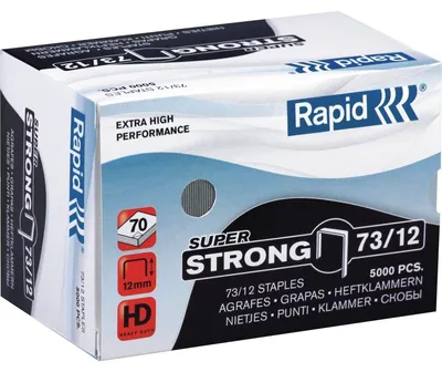 Image de Rapid 73/12 Paquet de 5000 agrafes