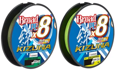 Produktbild von Owner Kizuna 8braid 270m - geflochtene Schnur zum Spinnfischen, Farbe:Chartreuse, Durchmesser/Tragkraft:0.19mm / 10.2kg