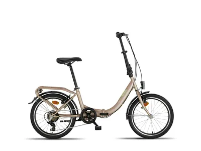 Produktbild von PACTO EIGHT - Hochwertiges Faltrad 27cm Stahlrahmen 20 Zoll Doppelwandige Aluminiumfelgen 6 Gang Shimano Klapprad Fahrrad Hollandrad Fahrrad Lavender
