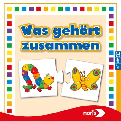Obrázek produktu pro Noris 608985662, Stolní hra, Puzzle, 3 rok/roky, Rodinná hra