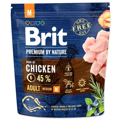 Obrázek produktu pro Brit Premium By Nature Adult M Medium 1kg