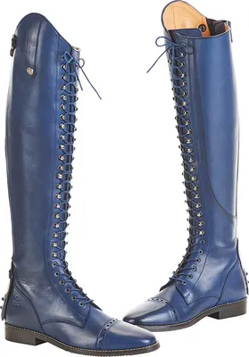 Produktbild von BUSSE Reitstiefel Laval Lederreitstiefel Blau