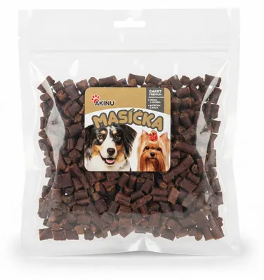 Obrázek produktu pro Akinu MASÍČKA Jehněčí kousky pamlsek pro psy 300 g