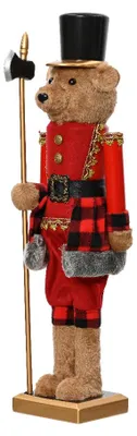 Obrázok produktu pre HOMLA NUTCRACKER figúrka medvedíka S 9x12x38 cm