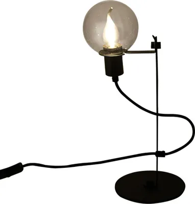 Produktbild von Tischleuchte, Glaskugel, Höhenverstellbar, H 47 cm