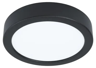 Immagine prodotto di Plafoniera Moderna Fueva 5 Acciaio Nero Led Integrato 11W 4000K Ip20