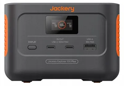 Immagine prodotto di Jackery Explorer 100 Plus stazione di alimentazione portatile 3 Litio Ferro Fosfato (LiFePo4) 6,2 mAh 128 W 965 g