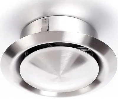 Produktbild von Ventilationsrosette, 100 mm - Verstellbare Öffnung