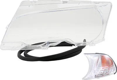 Produktbild von Johns, Scheinwerferglas passend für BMW 3er E46 04/99-03/03 Links Fahrerseite + Blinker 63128382191 8382191 63126904307 6904307
