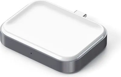 Immagine prodotto di Satechi ST-TCWCDM Dock di Ricarica Wireless Type-C per Apple Airpods Bianco