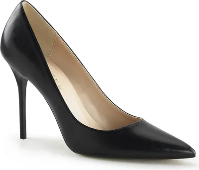 Produktbild von CLASSIQUE-20 Damen Pumps von Pleaser, Schwarz Matt , EU 42, US 12