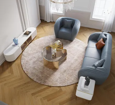 Obrázek produktu pro Konferenční stolek Elegantní odkládací stolek Obývací pokoj Klasický designový stolek Skleněné stoly
