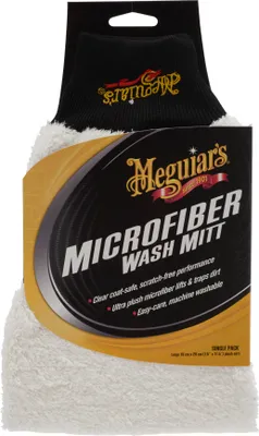 Produktbild von Meguiar's® Microfibre Wash Mitt Super Thick - Waschhandschuh Auto Reinigung