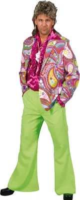 Produktbild von M210208-110-S-A bunt Herren Jacke Hippiejacke Gr.S