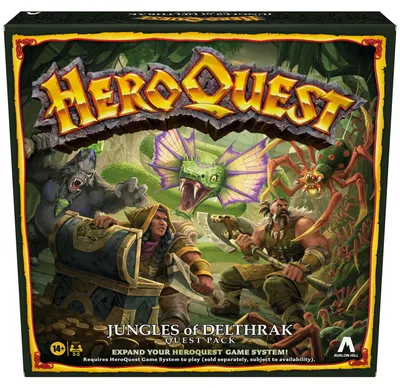 Produktbild von HeroQuest Brettspiel-Erweiterung Jungles of Delthrak Abenteuerpack *Englische Version*