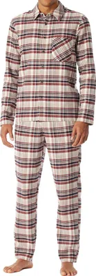 Produktbild von Schiesser Herren Schlafanzug lang 54  multicolor 2 Stück