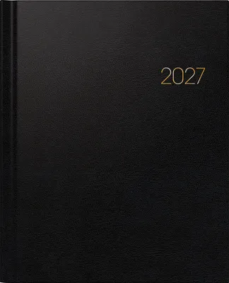 Produktbild von 2027 Brunnen Buchkalender21X26Cm Sw2S/1Wbalacron