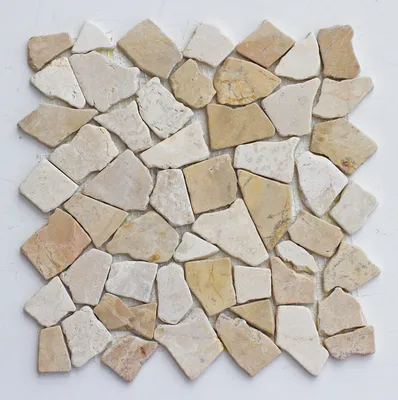 Produktbild von M-013 Marmor Bruchstein Mosaikfliesen Badezimmer Fliesen Lager Verkauf Stein-Mosaik Herne NRW