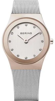 Produktbild von BERING Classic Damenuhr silber/roségoldfarben 12927-064