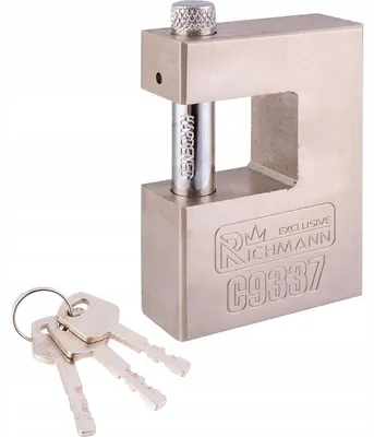 Produktbild von RICHMANN Stahl-Bügelvorhängeschloss 70mm C9337