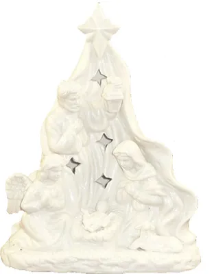 Produktbild von TEELICHT MARIA & JOSEF 33CM Kerzenhalter Weihnachtsdeko