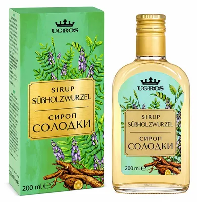 Produktbild von UGROS Süßholzwurzelsirup 200 ml