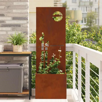 Productafbeelding van Maison Exclusive - Tuinprivacy-scherm, roestkleurig, 50 x 32 x 150 cm
