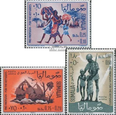 Produktbild von Briefmarken Somalia 1964 Mi 68-70 (kompl.Ausg.) postfrisch Flüchtlingshilfe