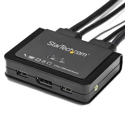 Obrázek produktu pro StarTech.com SV211DPUA4K, 3840 x 2160 px, 4K Ultra HD, Černá