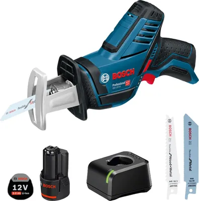 Image de Scie sabre sans fil Bosch GSA 12V-14 / 1x batterie 3,0 Ah + chargeur