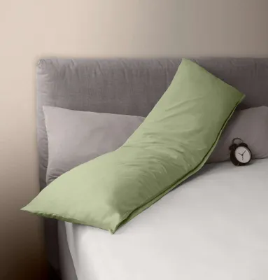 Produktbild von Seitenschläferkissenbezug Seitenschläferkissen Bezug Kissenbezug 45x145cm grün