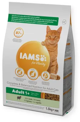 Produktbild von Katzenfutter mit Lammfleisch - IAMS für Vitalität