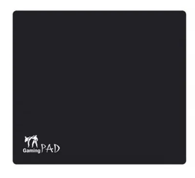 Produktbild von Gembird MP-GAME-S, Schwarz, Einfarbig, Gummi, Stoff, Handgelenkauflage, Gaming-Mauspad