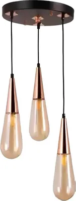 Produktbild von Lüster Luxus Kronleuchter Deckenleuchter Deckenlampe Modern Gold Glass